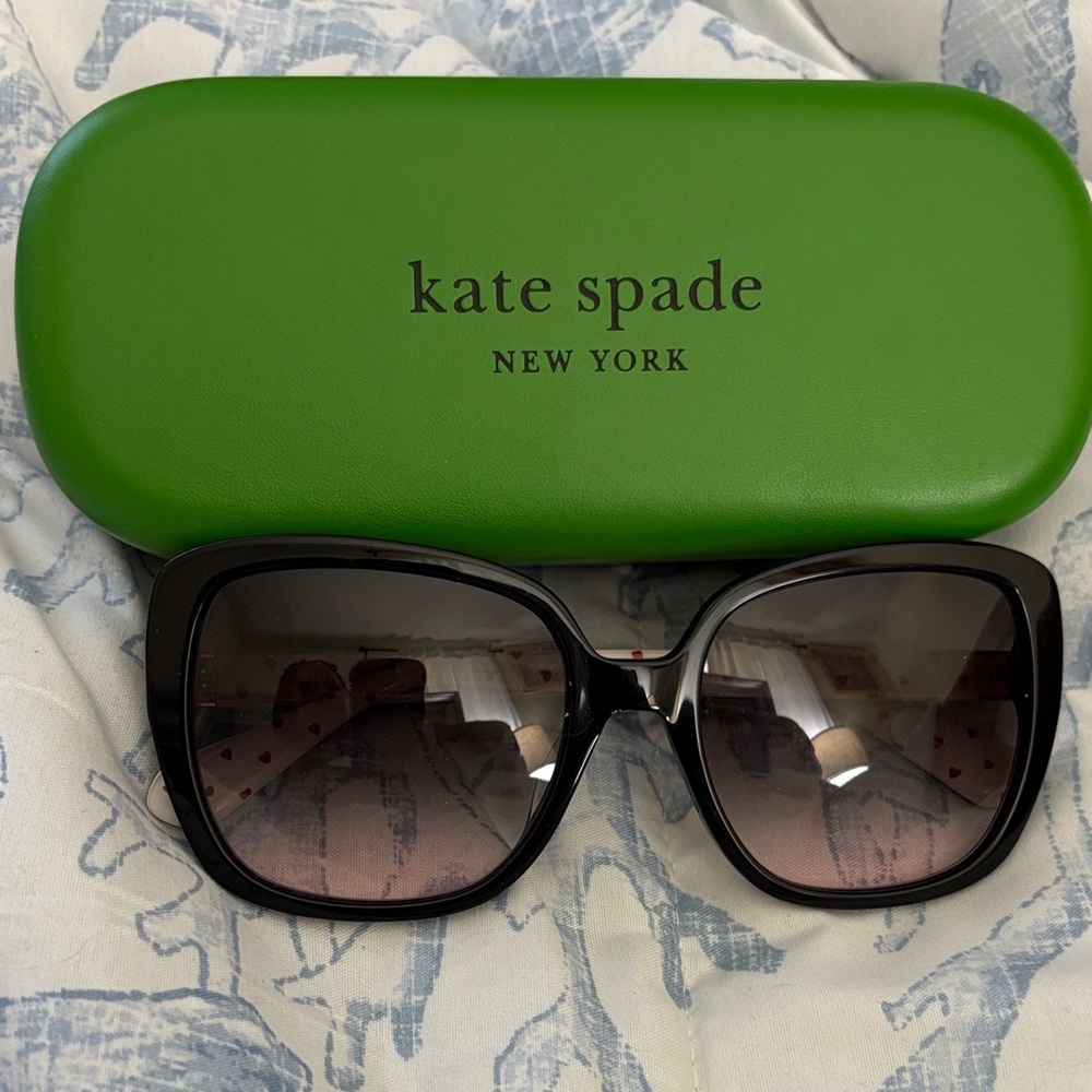 Kate Spade Black Gradient Sunglasses